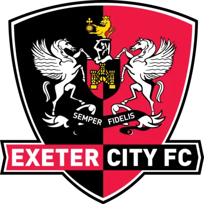 Exeter City FC Logo White