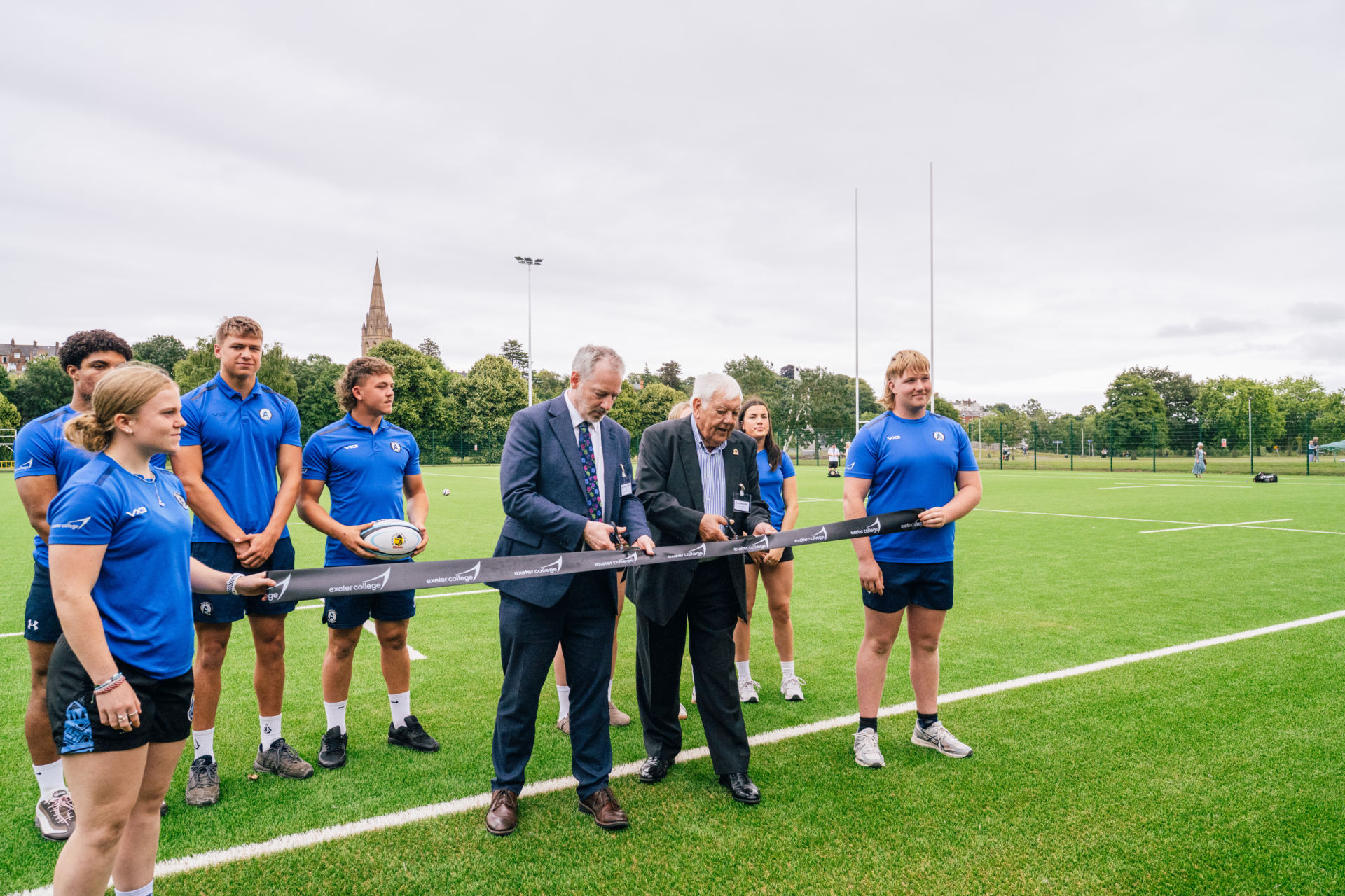 Rugby Ribbon Cutting